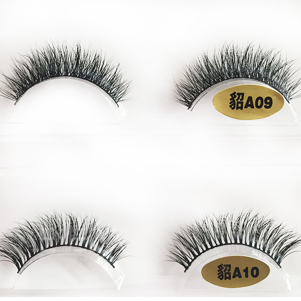 Authentic mink fur 3D mink false eyelashes S43